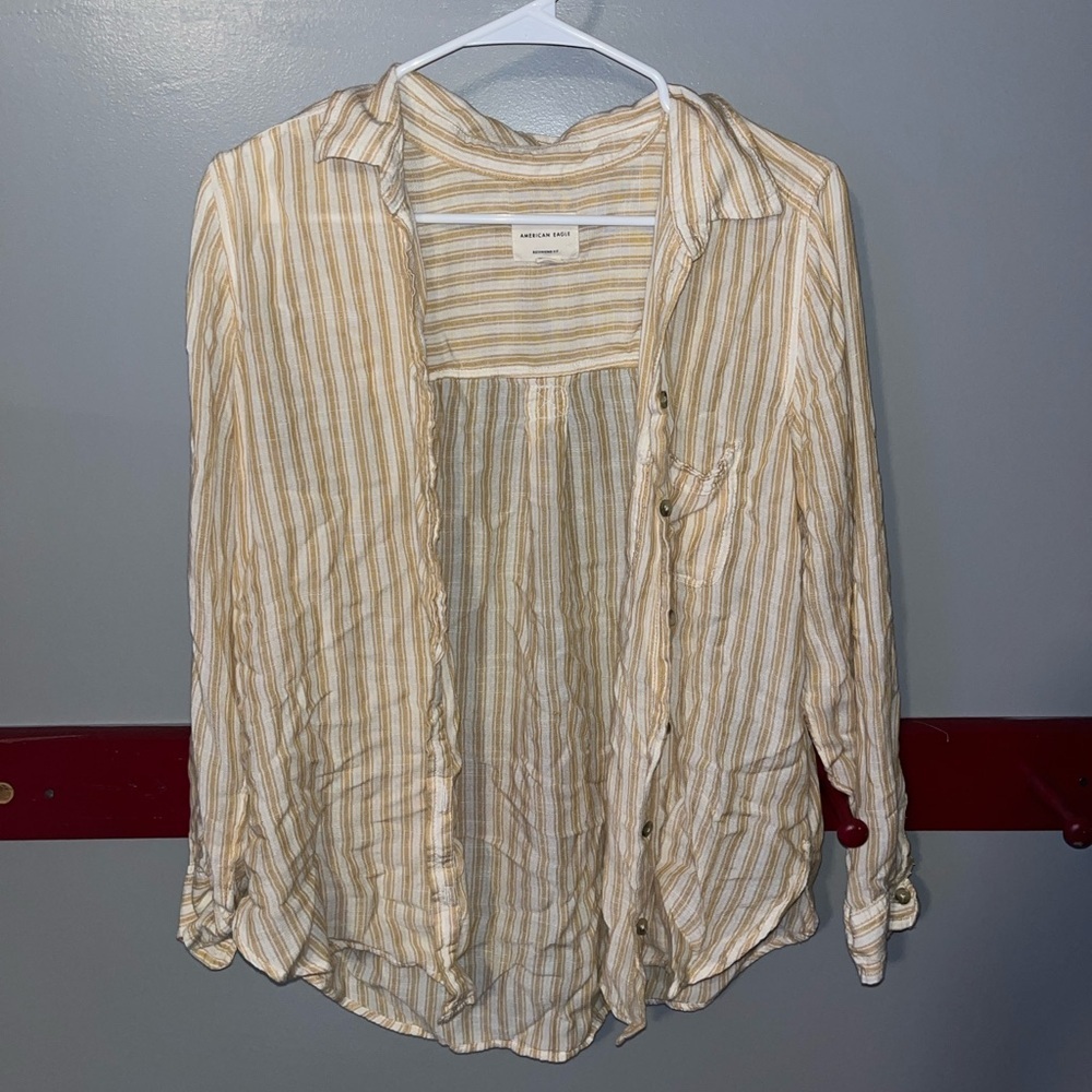 2/$20 American Eagle Button Down Top